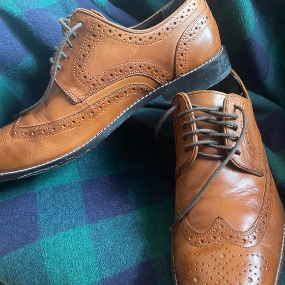 mens nunn bush 11 1/2 wing tip dress shoes - Picture 6 of 8